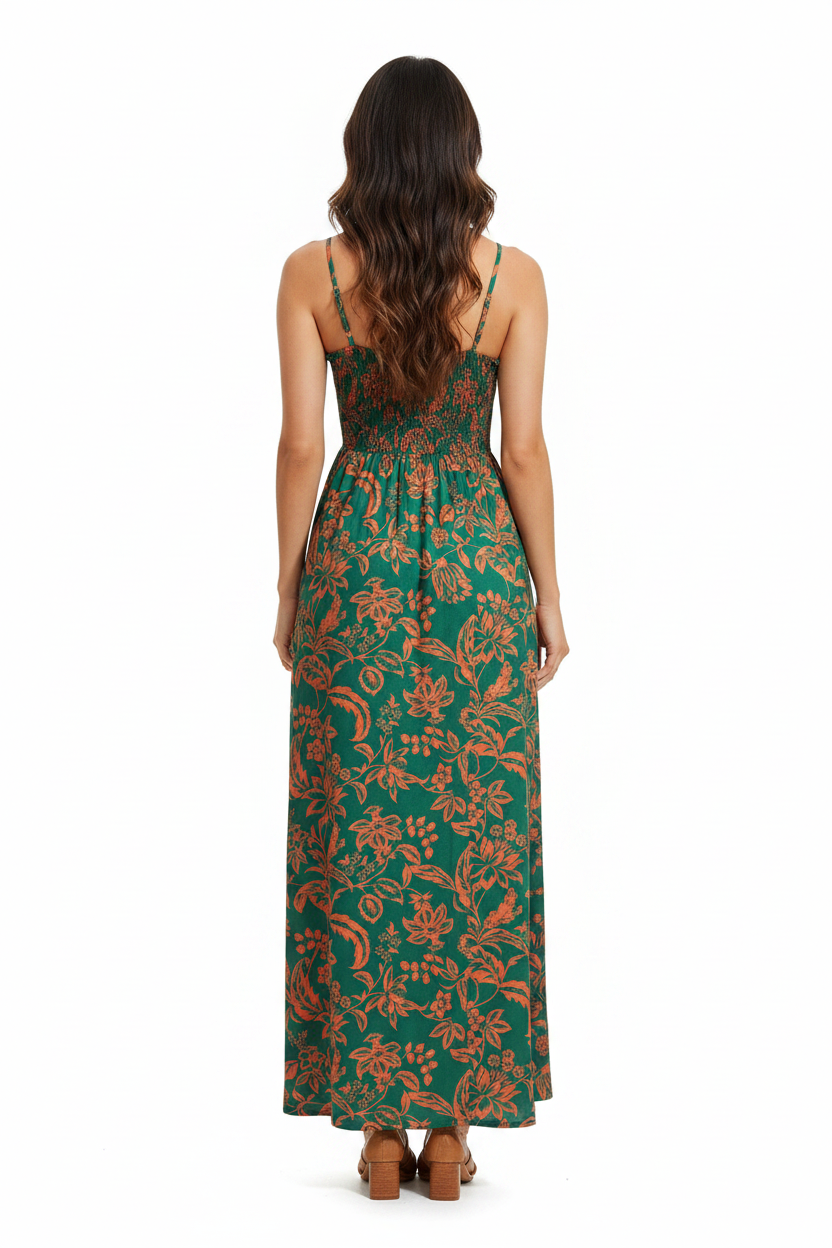FLORAL Green dos