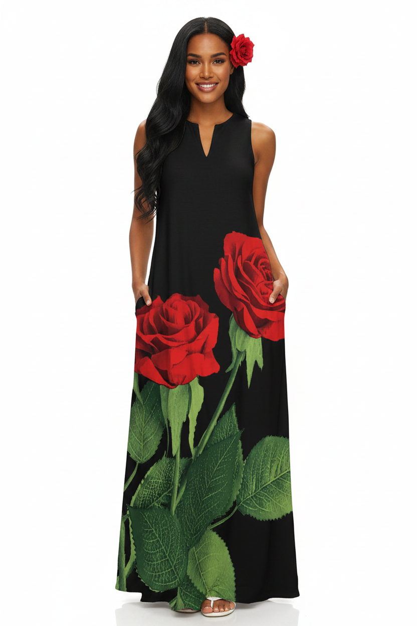 PARTY roses rouges